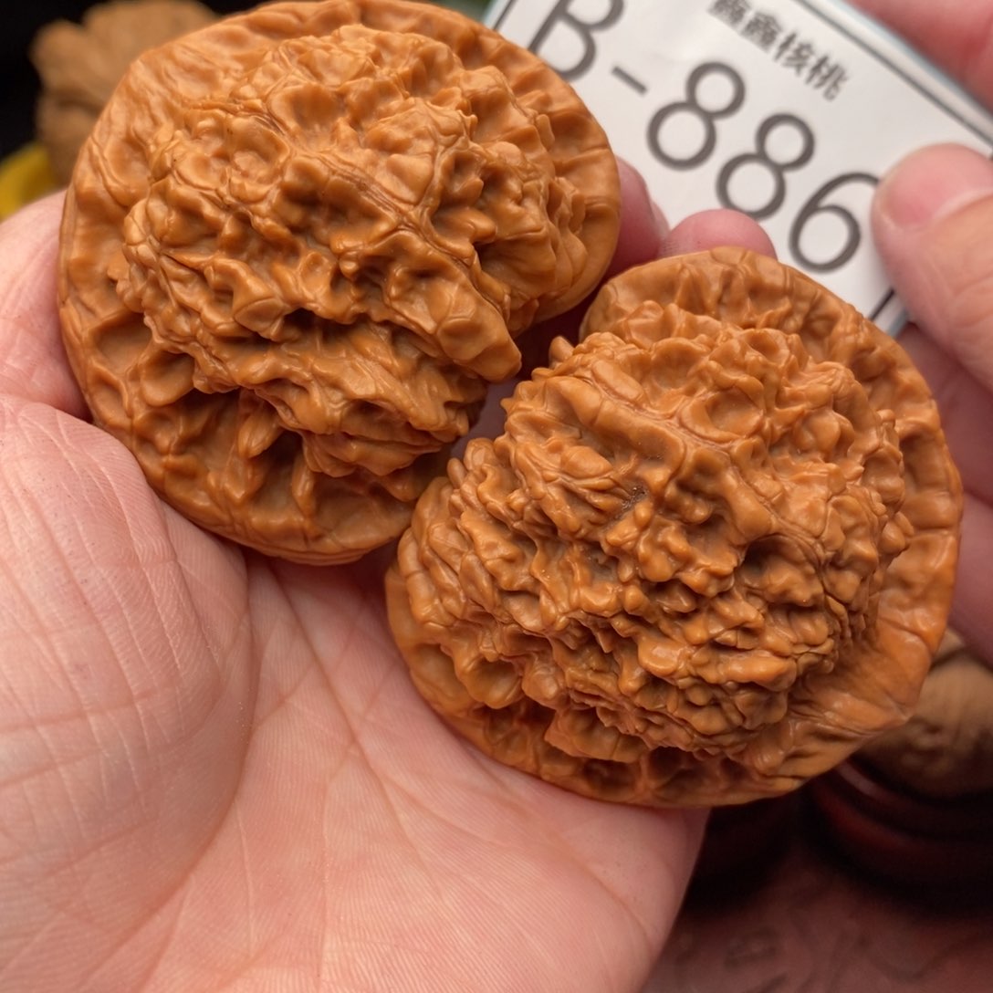 文玩核桃把件官帽53