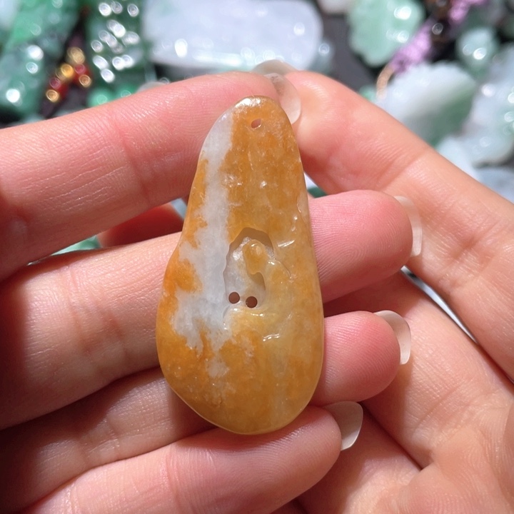 【闪购商品】翡翠颈饰未镶嵌天然翡翠