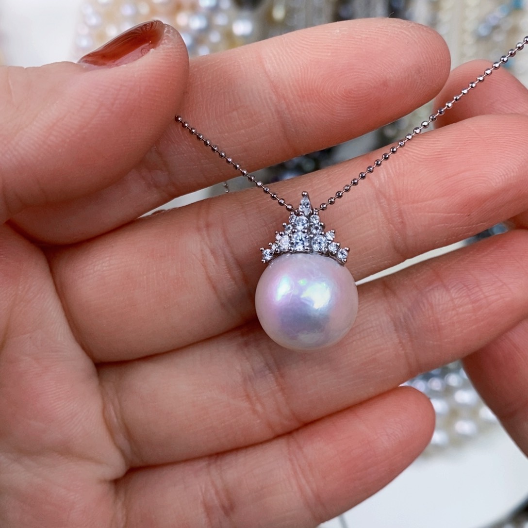 淡水珍珠吊坠(赠链)未镶嵌