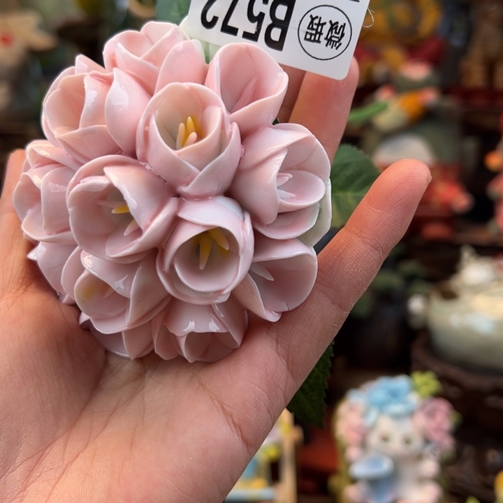 陶摆件小镇青花每日有新品微瑕
