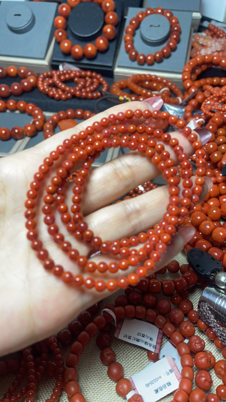 九口火焰南红多圈4➕