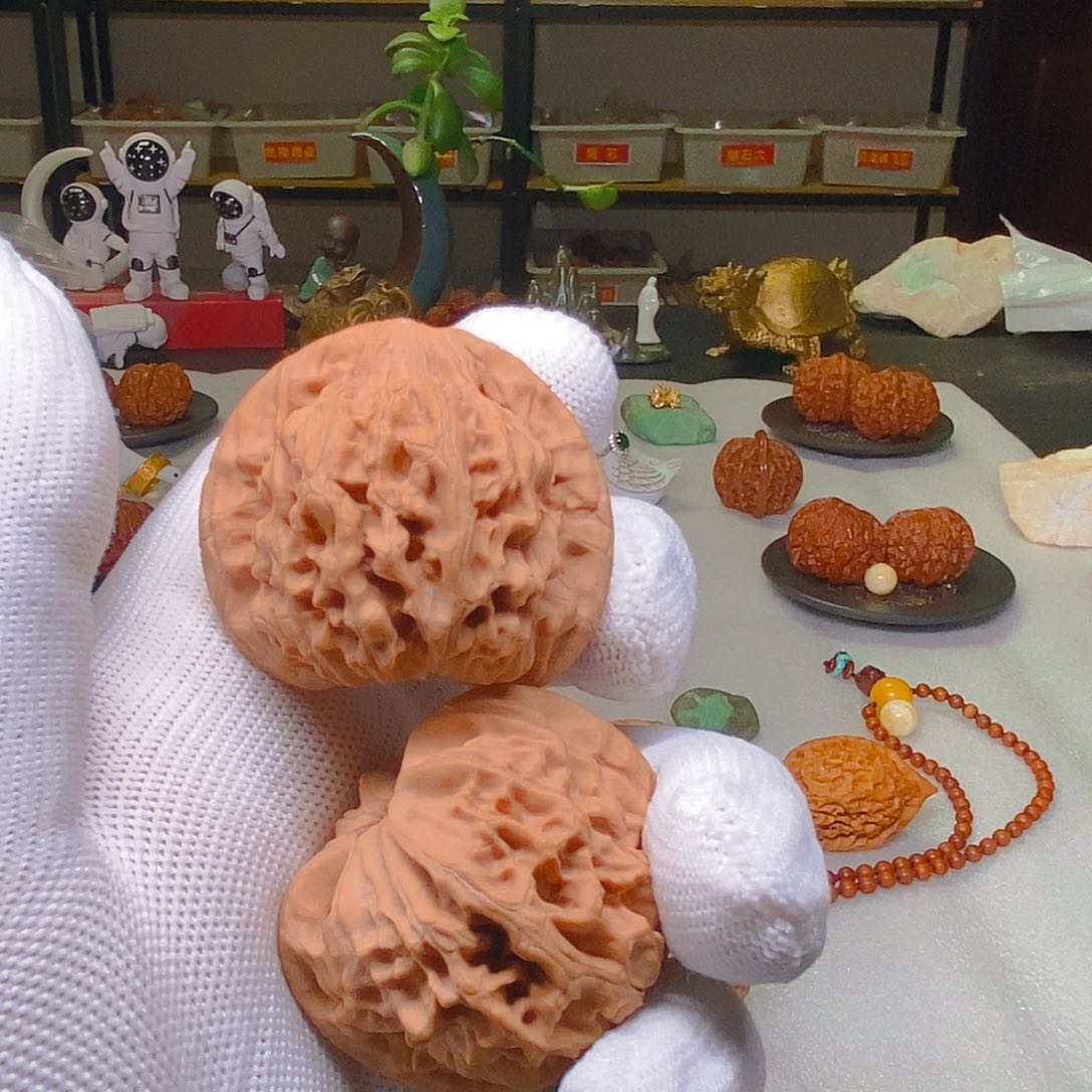 文玩核桃把件吉**?天花板天地