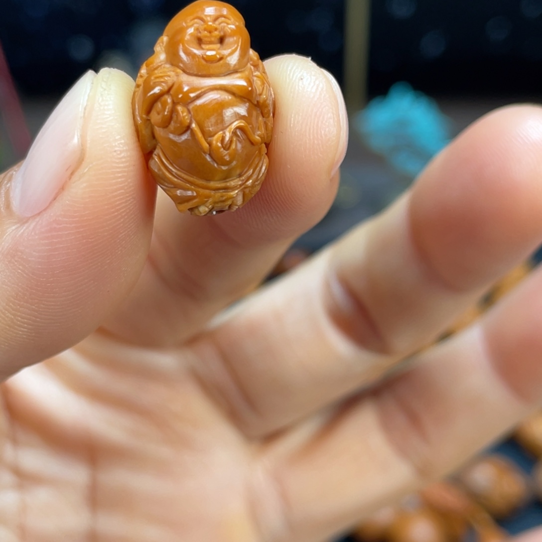 手串橄榄核弥勒6419c