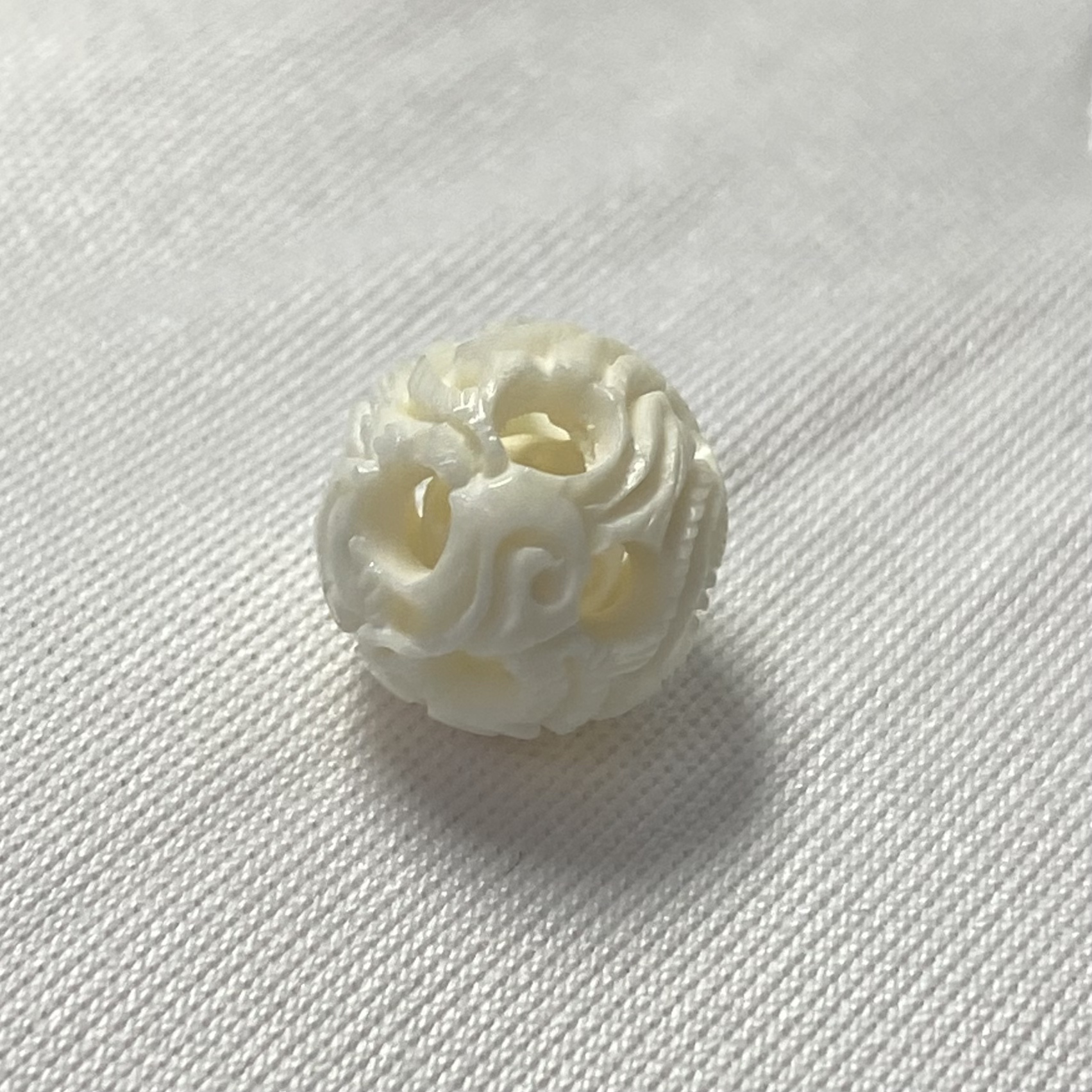 【亿轩珠宝】猛犸牙鬼工球9mm