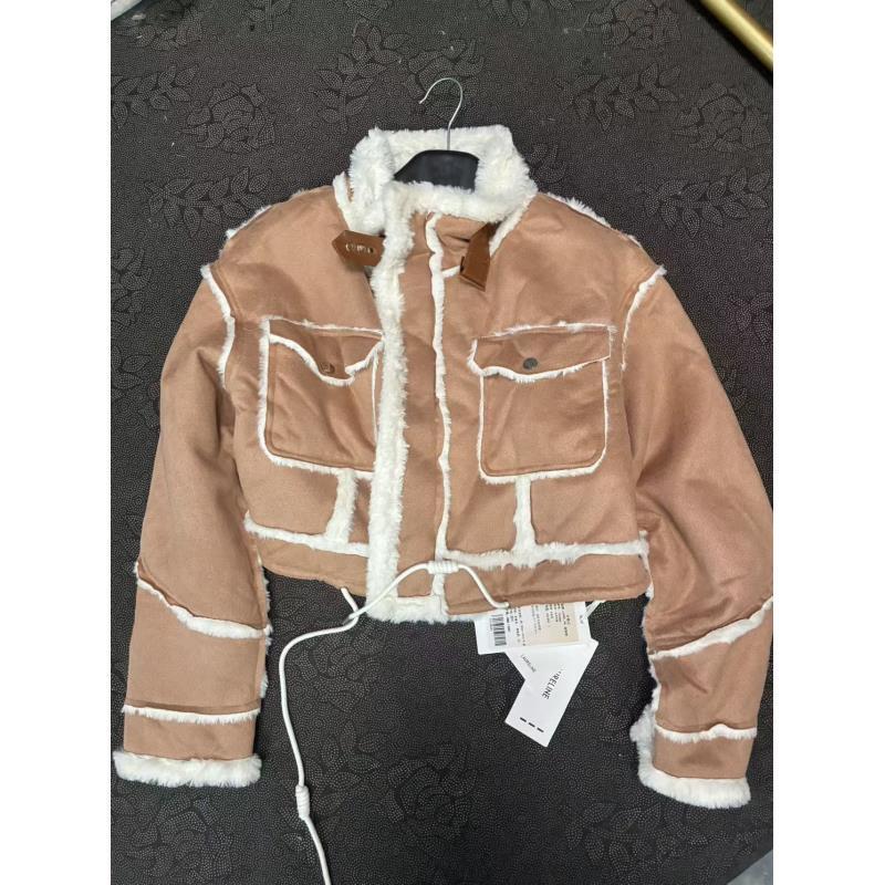 A102鸡皮绒外套jia加厚