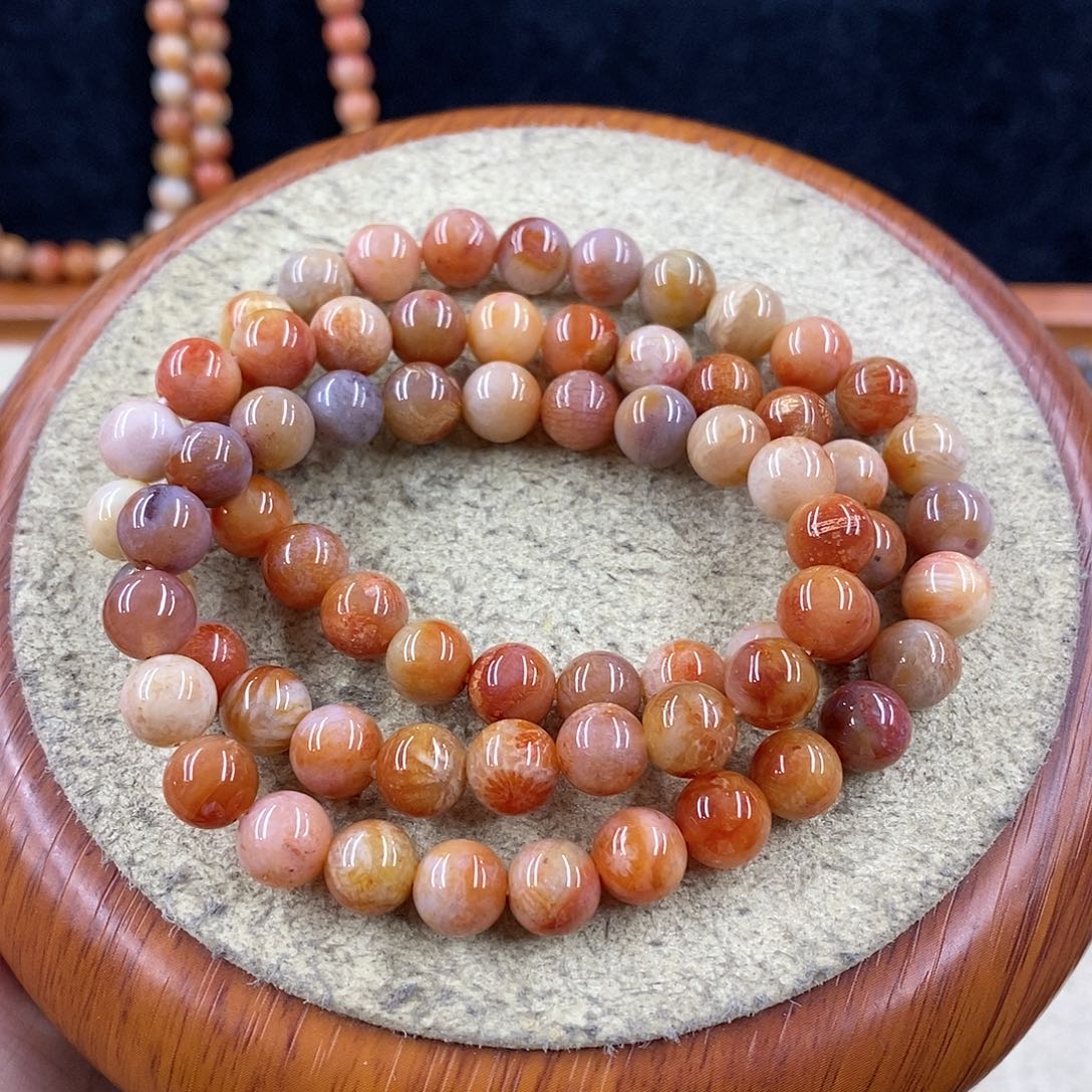 硅化珊瑚（珊瑚玉）Q563未镶嵌