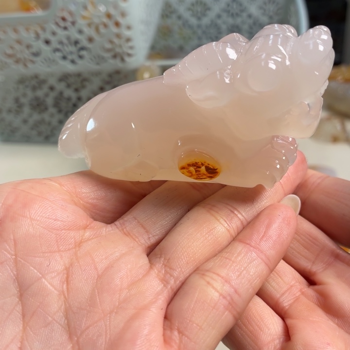玛瑙/玉髓未镶嵌吊坠(不含链)