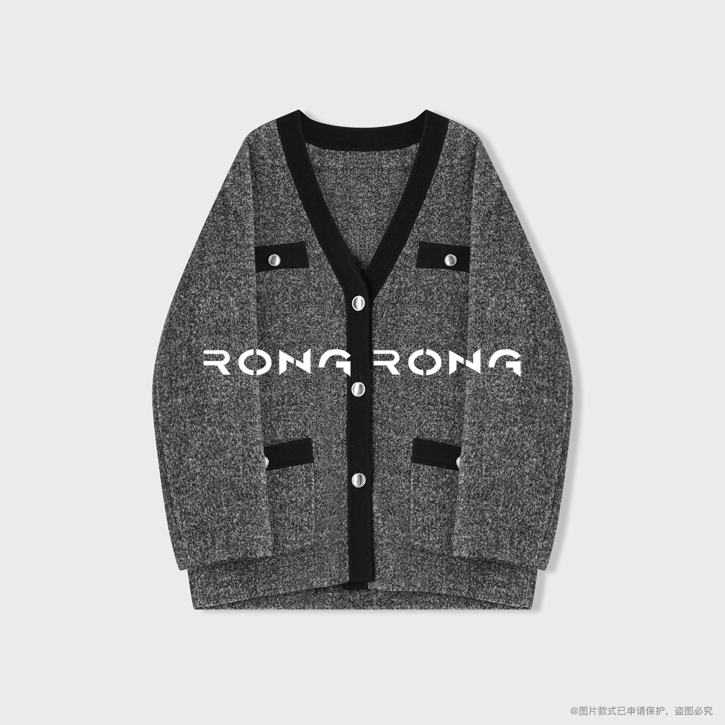 溶溶【星沉渊静】RONGRONG 羊驼贝贝绒羊毛混纺高级感毛衣25010