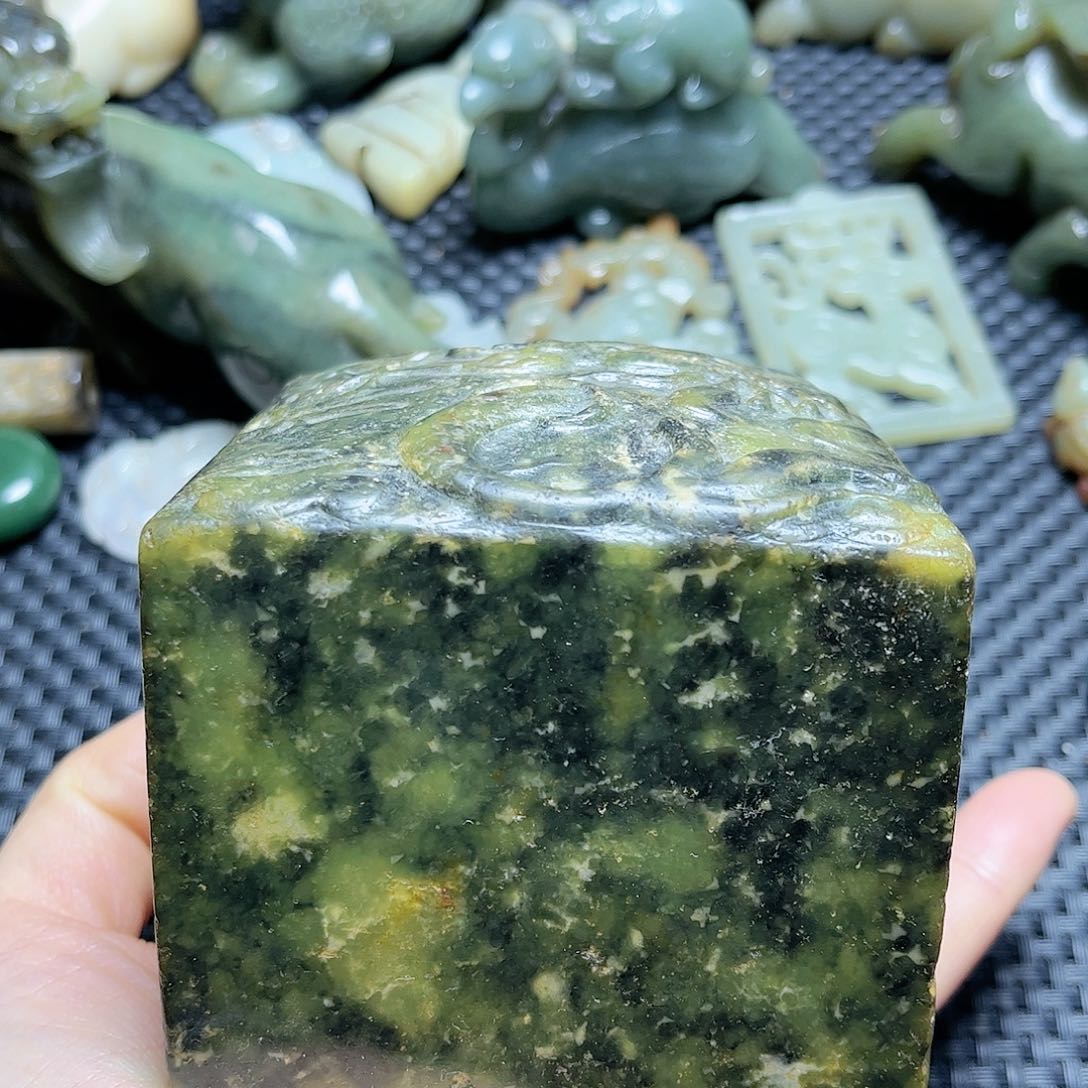白玉菩提吊坠摆件
