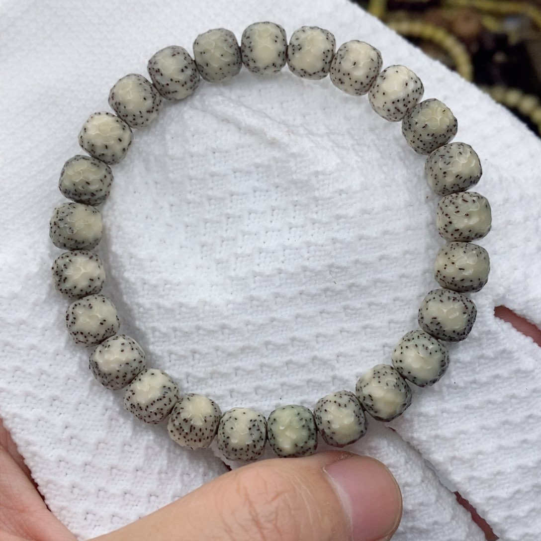 星月菩提手串9.5x8.5 手工龙鳞