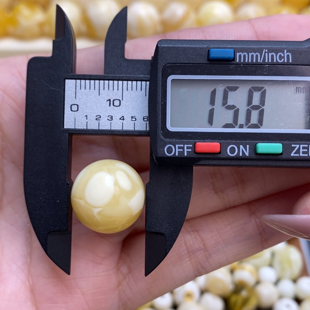 琥珀珠宝奇石未镶嵌福****娃
