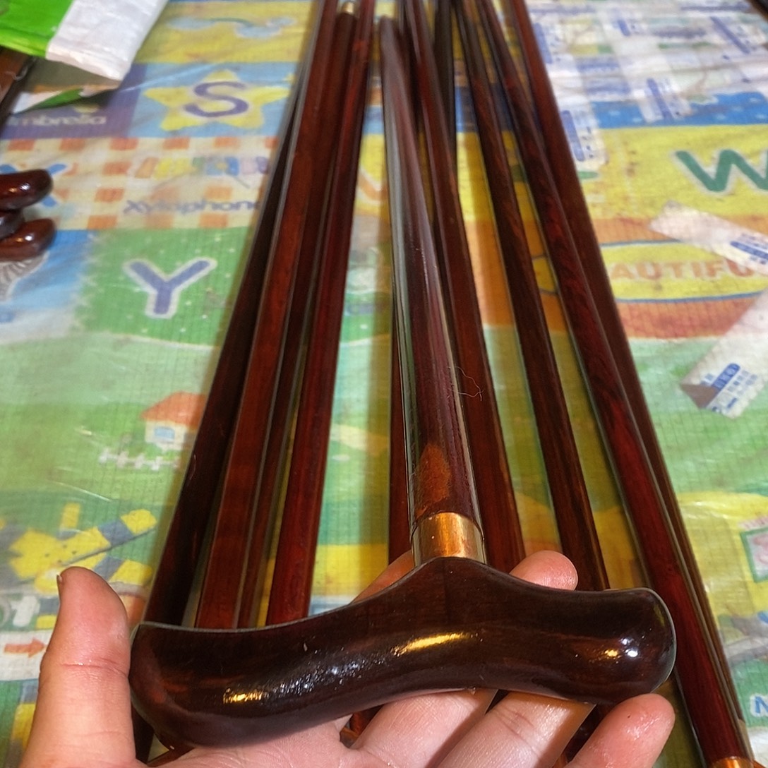 香榧木紫檀 细 鸟头 拐棍 细