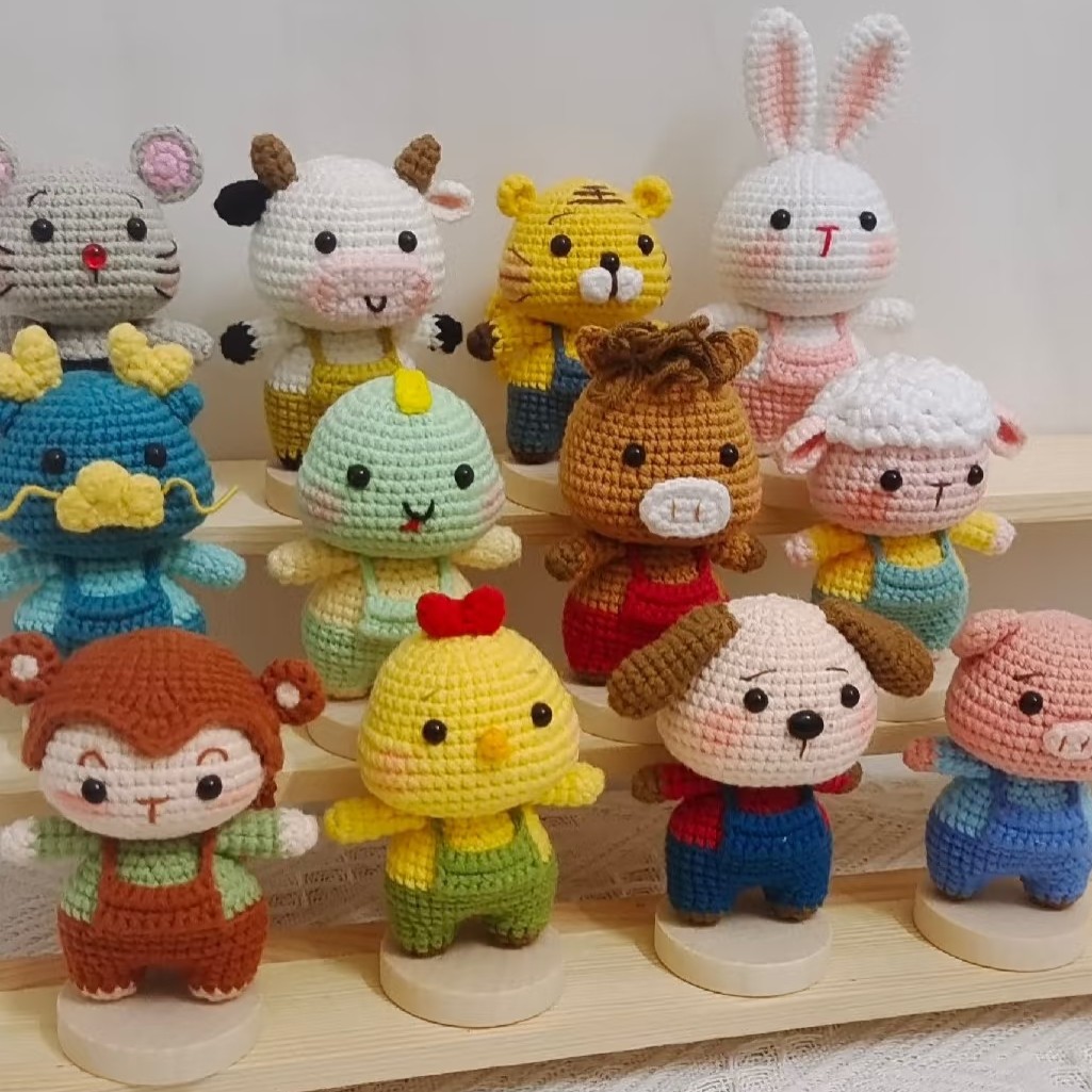 【先选品后付款，请勿自主下单】材料包玩偶，默认微瑕，no退no换