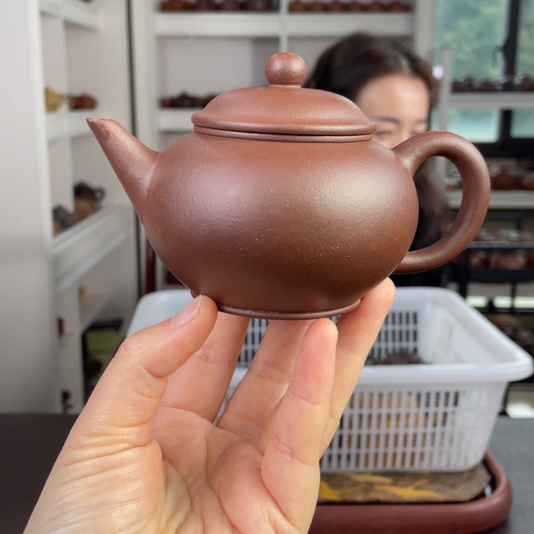 紫砂茶壶底槽清水平220cc