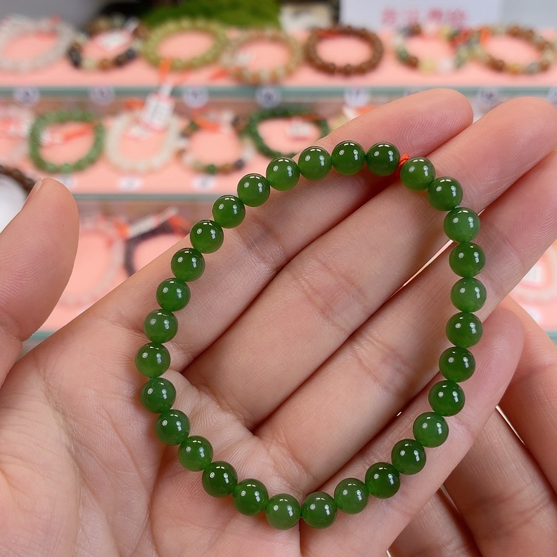 未镶嵌手串和田玉