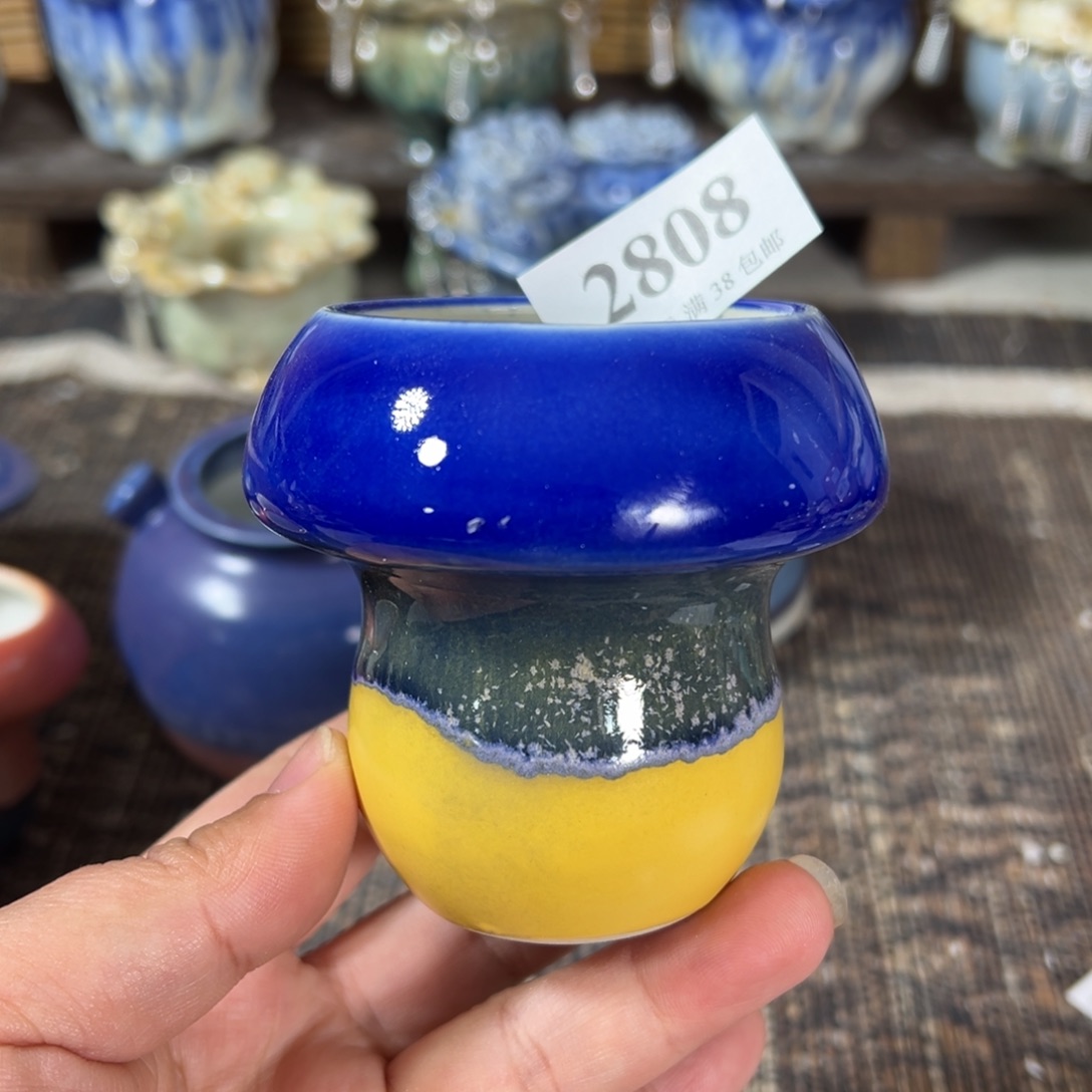 红陶景德镇手工花盆