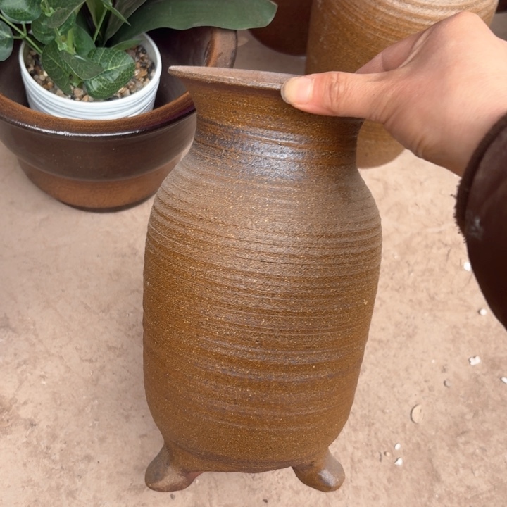 紫砂花盆口径12/24有孔