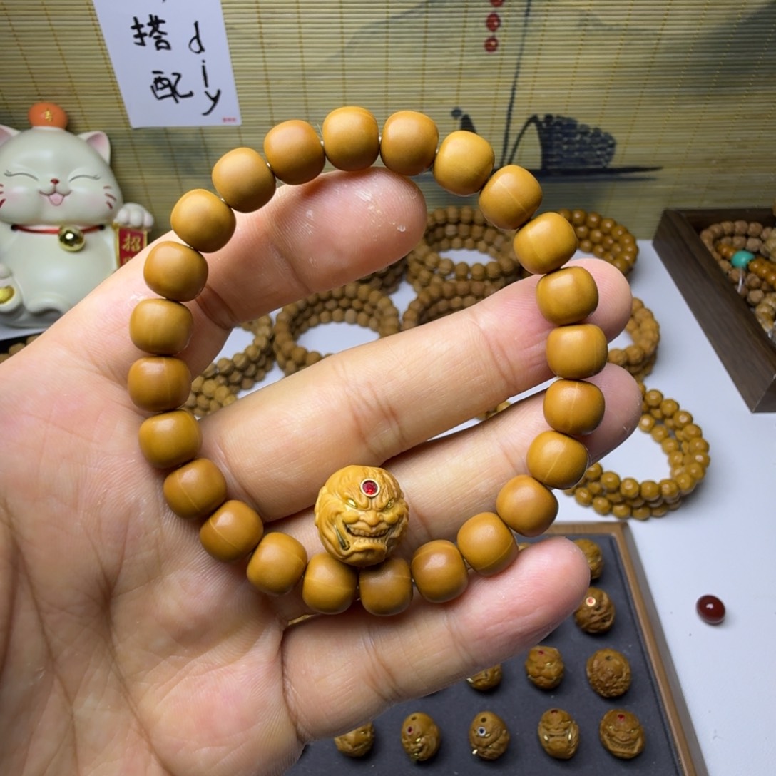 喜***.猴头核桃吊坠老型➕单颗