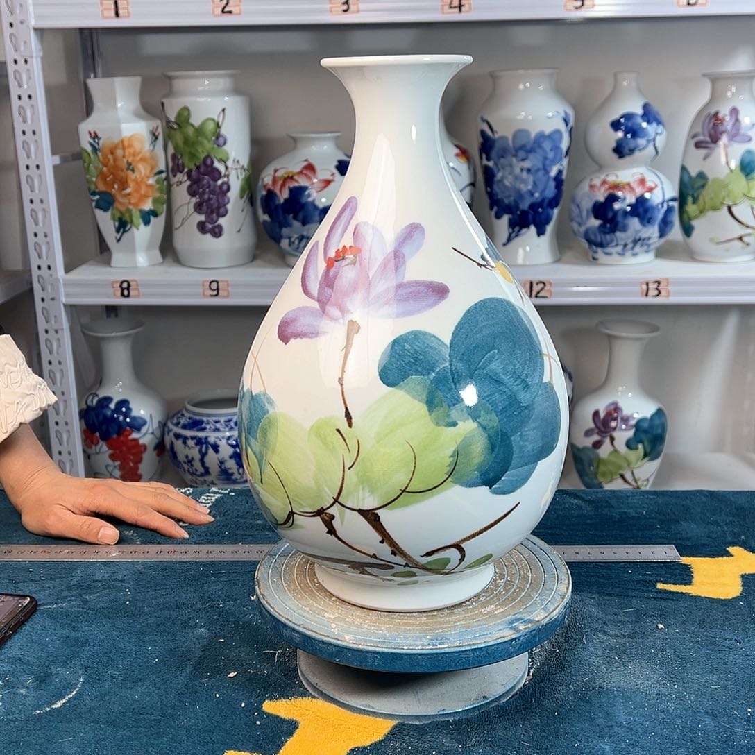 摆件景德镇陶瓷玉鸟