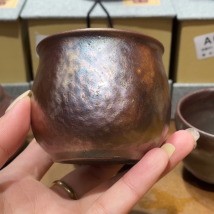 杯紫泥柴烧杯子杯子杯子