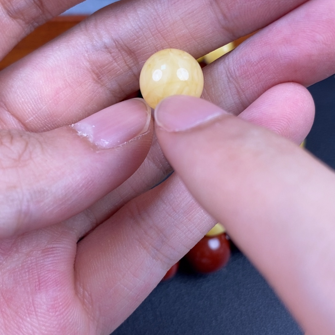 琥珀未镶嵌裸石微瑕9