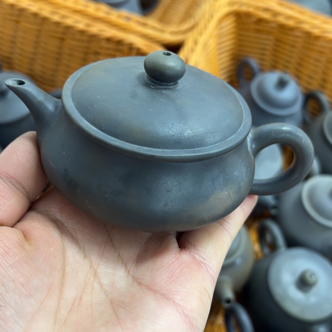 贵台龙窑柴烧茶壶88