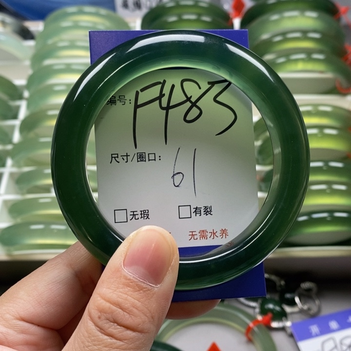 蛇纹石玉手镯未镶嵌陈*安