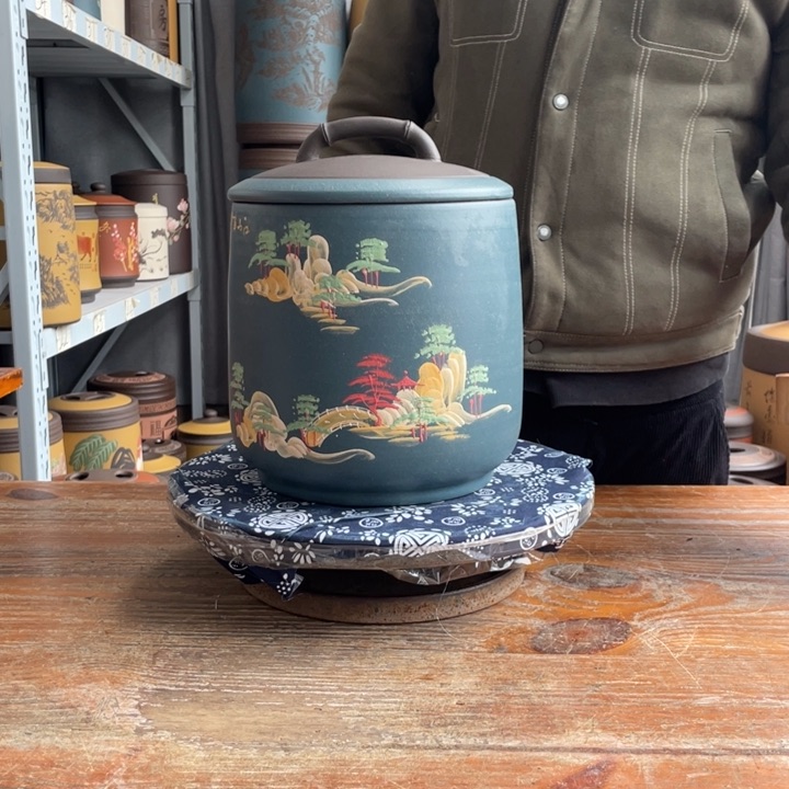 紫砂茶叶罐茶叶等