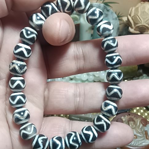 天珠小虎牙手串，，，，，