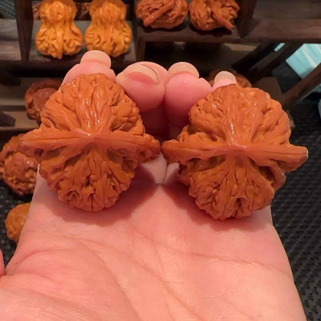 桃核把件迷你粗筋38精品901