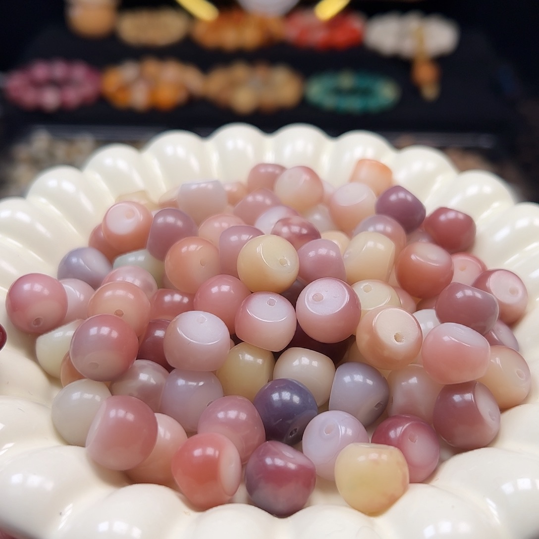 手串菩提根/象牙果卡13非料多肉山竹50颗