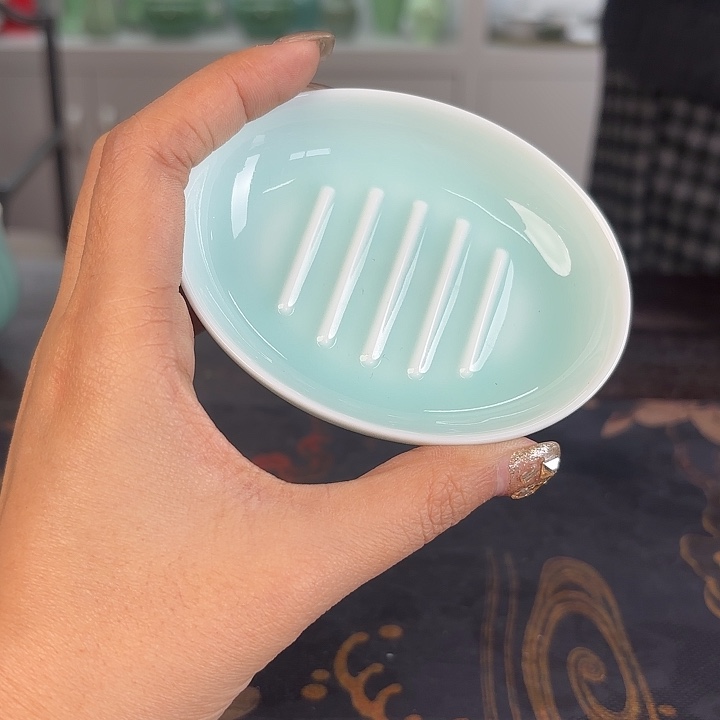 龙泉云间青瓷小米茶器