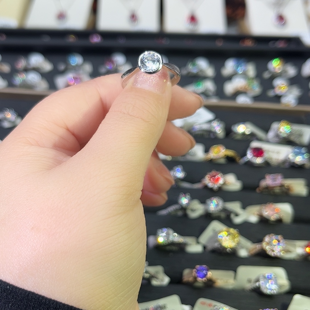 莫桑石非金属SH K白泡泡一卡-10