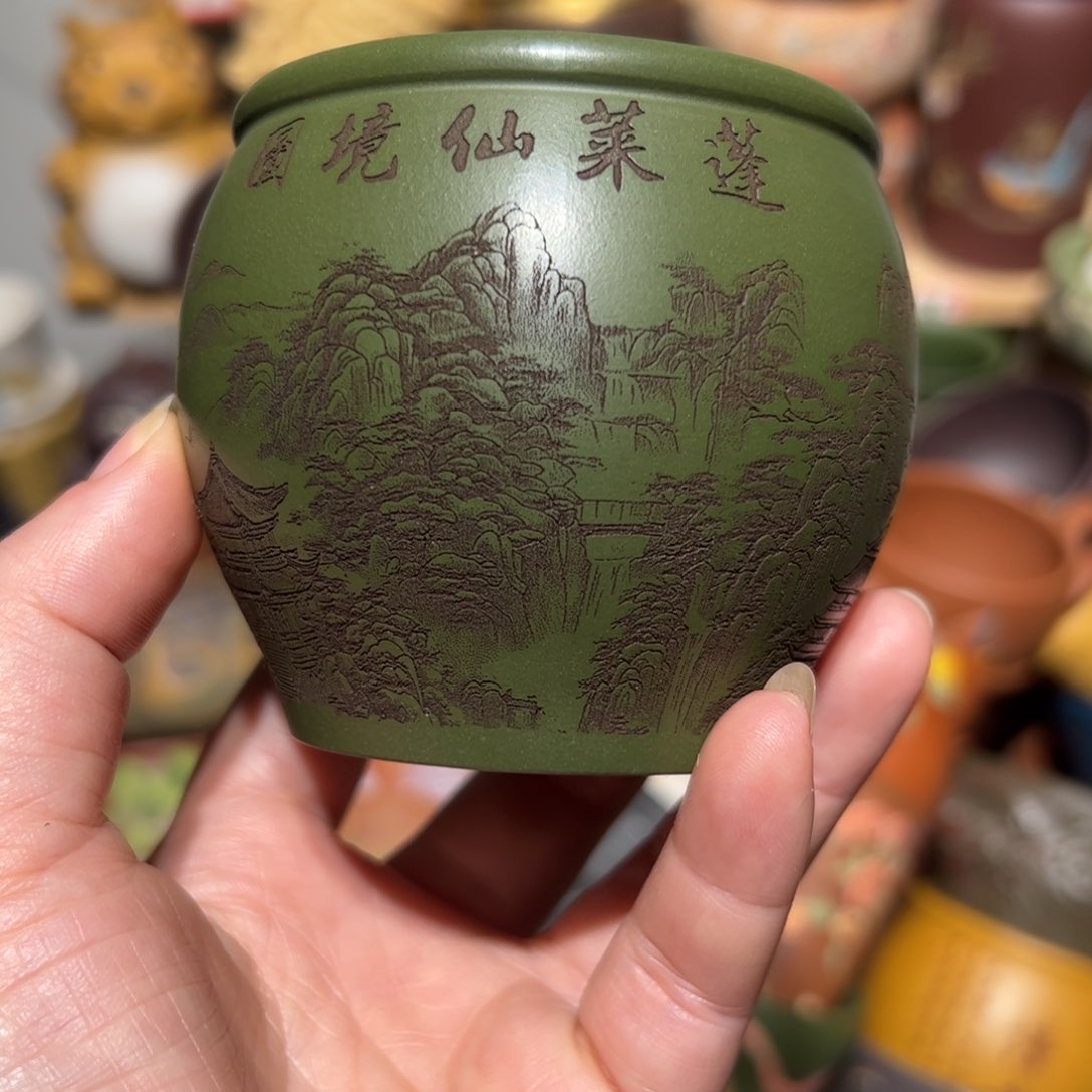 紫砂茶杯宜兴紫砂主人杯