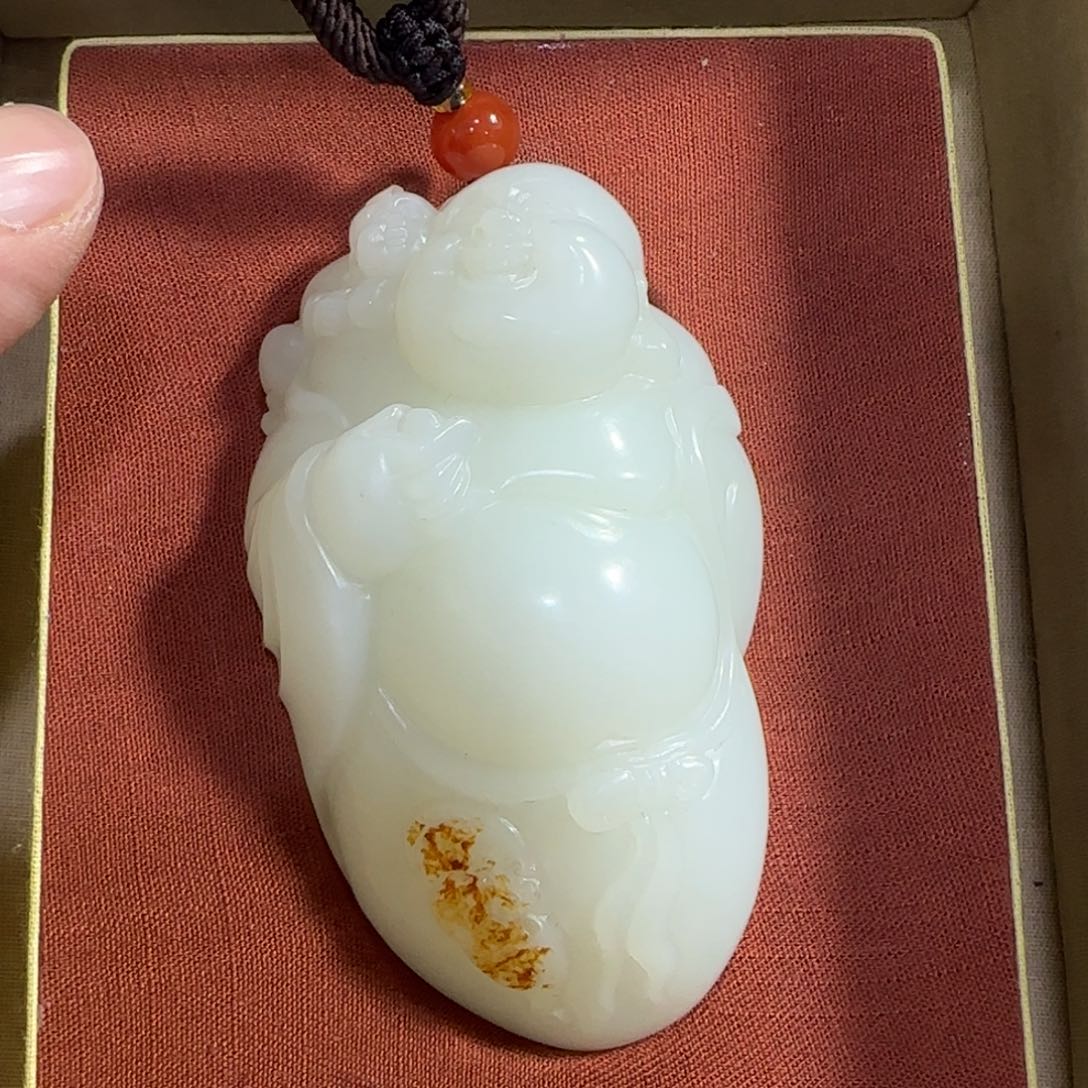 和田玉挂件未镶嵌陆*河