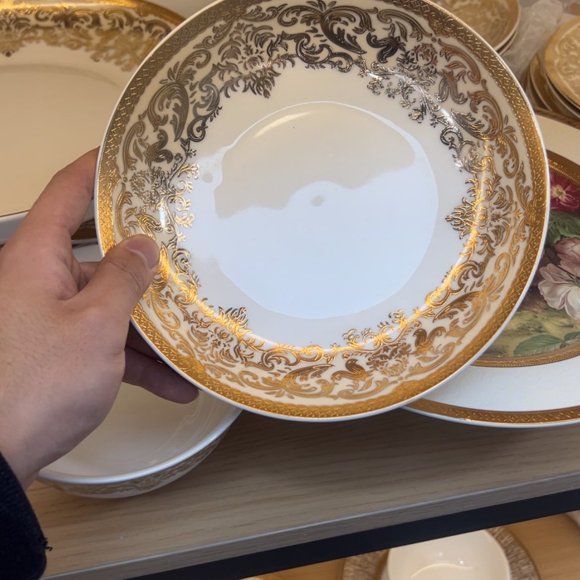 【闪购商品】瓷片8寸深菜盘两个一单福利价