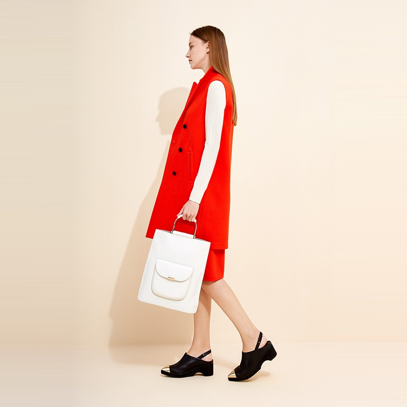 Marisfrolg/玛丝菲尔女装春季新款专柜同款马夹A1HF10304