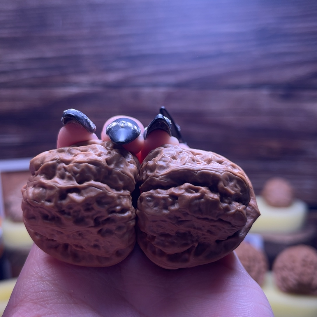 吊坠文玩核桃蛤蟆头闪70