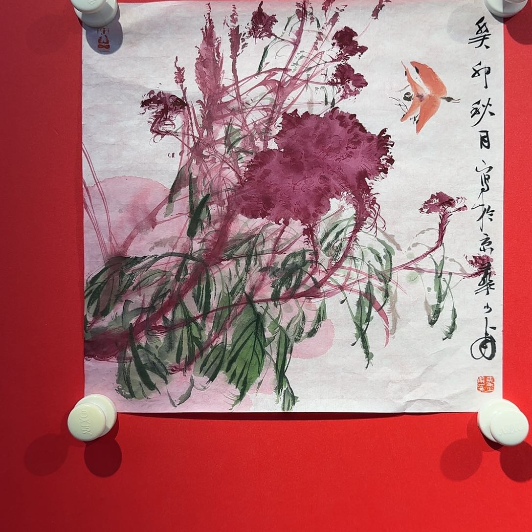 三***店国画老师精品作品欣赏