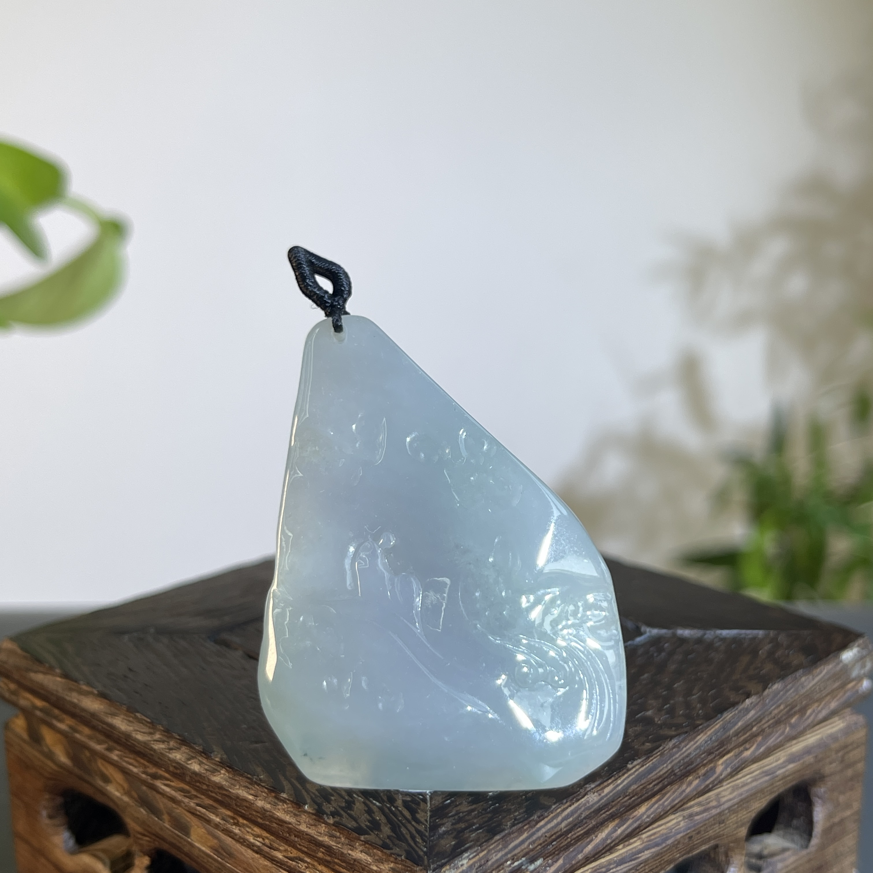 JXW09-59 天然缅甸A货翡翠 悟道