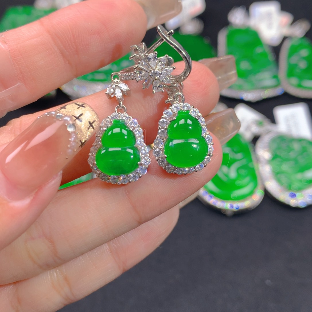 翡翠颈饰银S925镶嵌1111111111