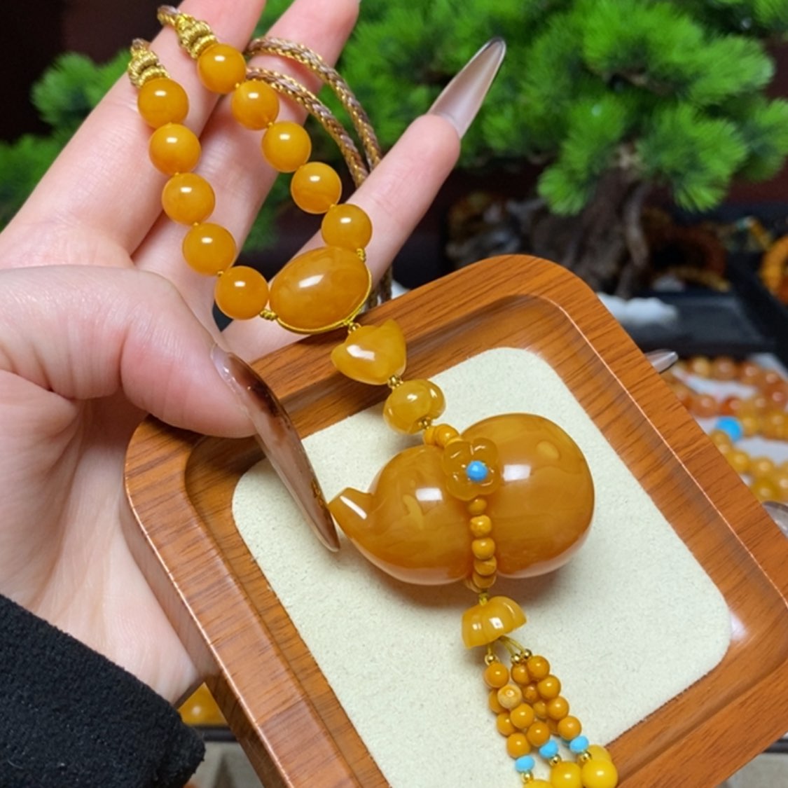 【闪购商品】手链蜜蜡未镶嵌项链