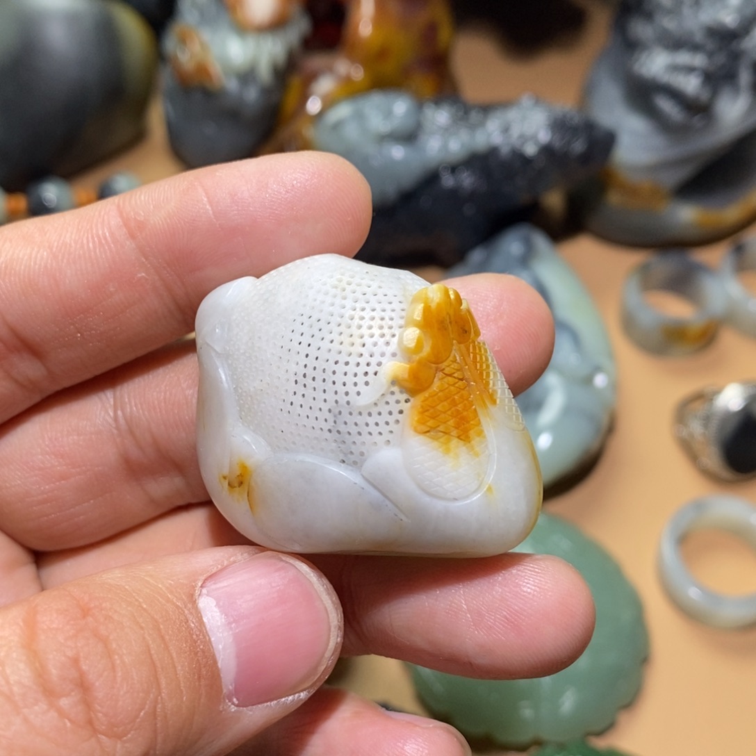 和田玉挂件未镶嵌