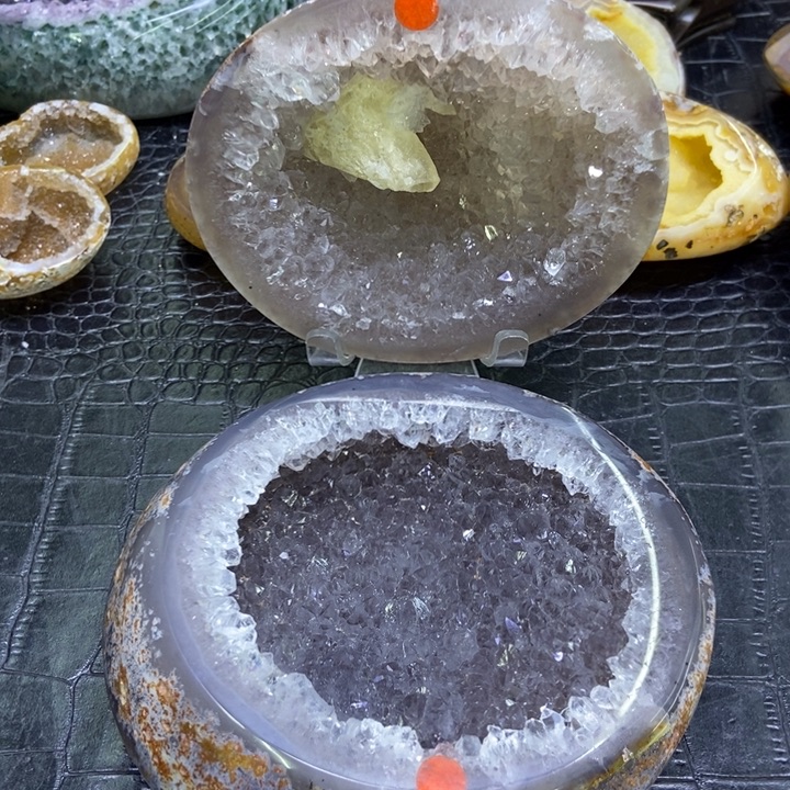 未镶嵌珠宝半成品水晶聚宝盆