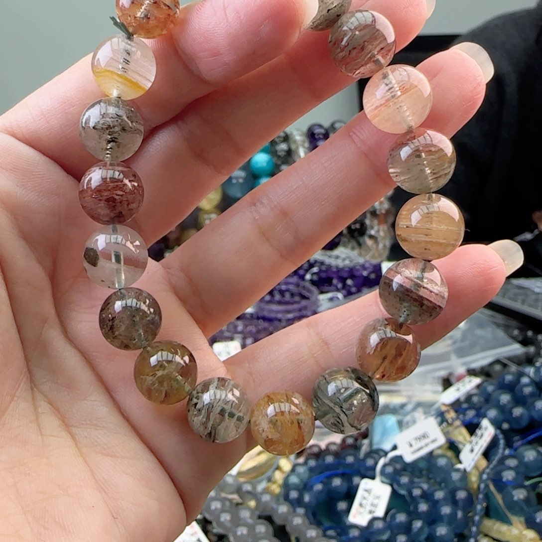 水晶手链未镶嵌手串