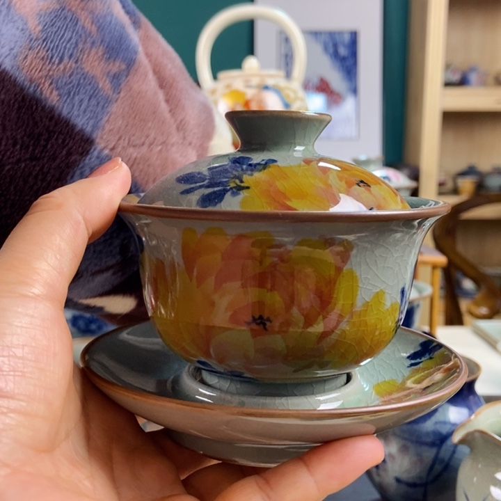 瓷片手工制作工艺精湛等特点