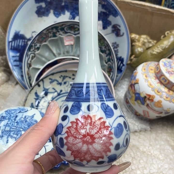 瓷片瓷器摆件瓷器材料