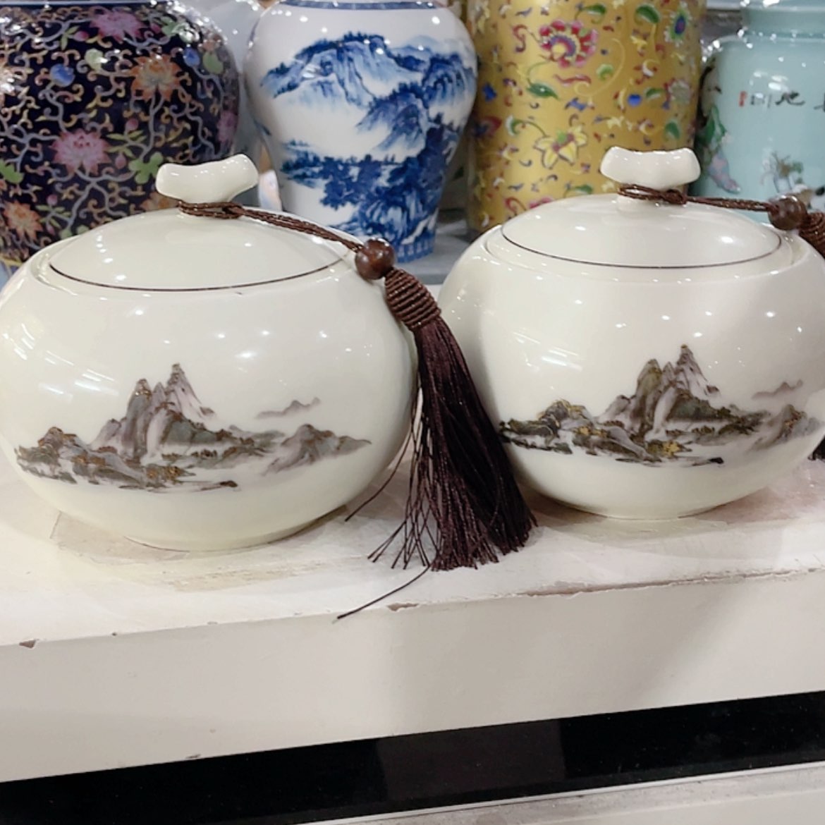 【闪购商品】罐陶瓷茶叶罐密封罐