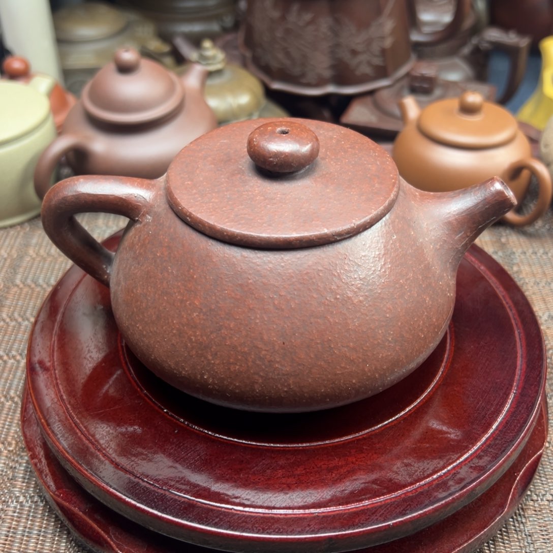 紫砂茶壶宜兴原矿紫砂壶280毫升容量