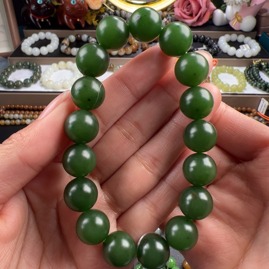 和田玉手链未镶嵌